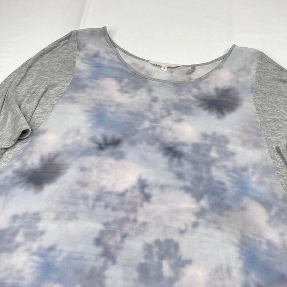 Rebecca Taylor Silk Tie Dye Blouse Top - Picture 3 of 6
